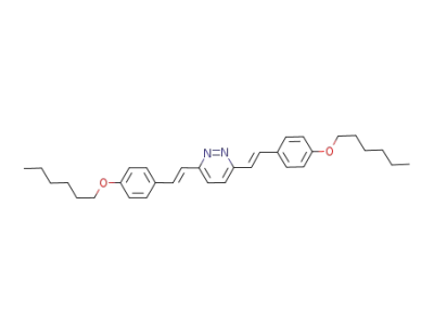 (E,E)-3,6-bis[2-(4-hexyloxyphenyl)vinyl]pyridazine