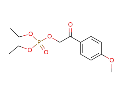 diethyl (2-(4-methoxyphenyl)-2-oxoethyl) phosphate