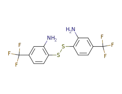 6,6′-disulfanediylbis(3-(trifluoromethyl)aniline)