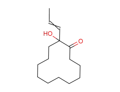 2-hydroxy-2-(prop-1-enyl)cyclododecanone